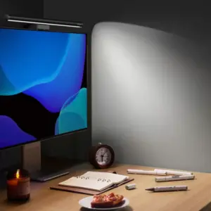 Lampa Baseus I-Wok pentru monitor cu panou tactil, Neagra