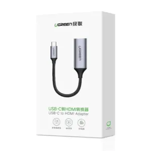 Adaptor Ugreen 70444 CM297 USB Type-C la HDMI 2.0 4K@60 Hz