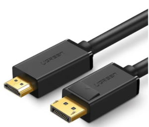 Cablu UGREEN DP101 DisplayPort - HDMI FullHD 5m (Black)