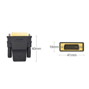 Adaptor Ugreen 20124 HDMI(M) - DVI(T)