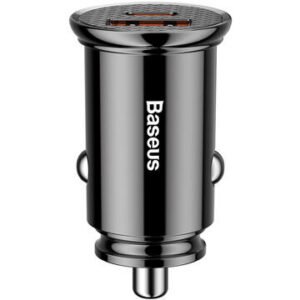 Incarcator Auto Baseus cu Incarcare Rapida 2 x 3.1A , Iluminare LED si Dimensiuni Reduse