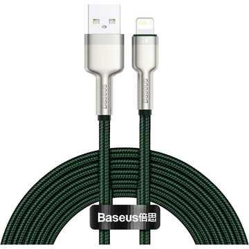 baseus-usb-cable-for-lightning-baseus-cafule-2-4a-2m-green-2808875