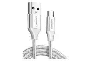 Cablu date nichelat UGREEN US288, USB-C QC, 3.0,  2 m
