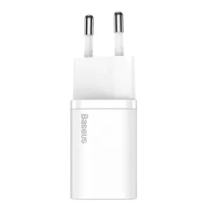 Incarcator retea Baseus Super Si CCSP020102, Quick Charge 25W, 1 x USB Type-C 5V/3A, Alb