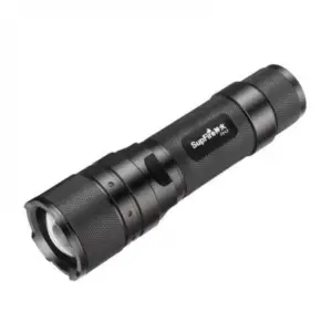 Lanterna LED Supfire F3-L2, cu Zoom, 10W, 1100 lm, 300 m, incarcare USB, Aluminiu