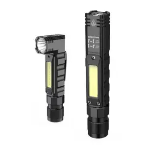 Lanterna LED multifunctionala Supfire G19, 5W, 500 lm, cu acumulator 14500 mAh, incarcare USB, suport cap, prindere magnetica, IP42