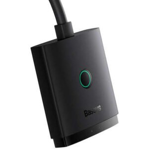 Switch video Baseus AirJoy, 2x HDMI, 4K, 60Hz, Negru