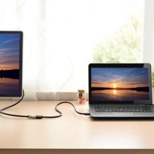 Cablu Adaptor HDMI Mama /HDMI Tata, Ugreen HD107, 4K @60Hz, 30AWG, Negru - 1 m