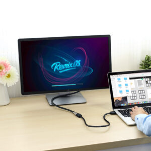 Cablu Adaptor HDMI Mama /HDMI Tata, Ugreen HD107, 4K @60Hz, 30AWG, Negru - 1 m