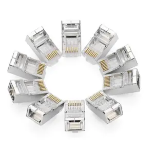 Set mufe metalice UGREEN Ethernet RJ45,