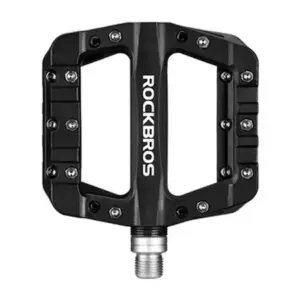 Pedale de bicicleta Rockbros 2017-12CBK, Tip platforma, Negru