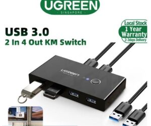 Cutie de comutare UGREEN 30768B, USB 3.0