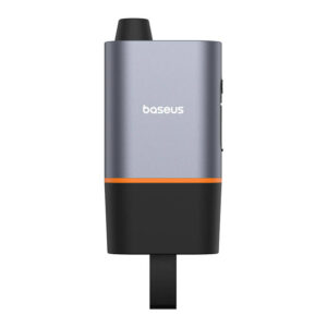 Kit siguranta auto Baseus Sharp Tool, Ciocan parbriz si cutter centura, Functie lanterna, 650 mAh, Negru