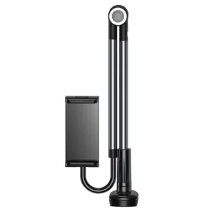 Suport telefon sau tableta, Joyroom Rotary Lazy JR-ZS263, cu prindere de birou/pat, reglabil, negru