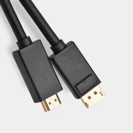 Cablu unidirectional Ugreen,DisplayPort la HDMI, 4K, 30 Hz, 1.5 m, Negru