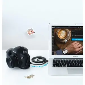 Cablu transfer/incarcare UGREEN US132, tata USB la tata mini USB, 480 Mbps, 0.25m, Negru