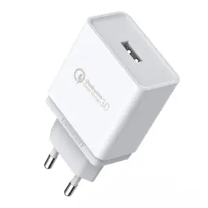 INCARCATOR retea Ugreen, "CD122" Quick Charge 18W, 1 x USB 5V/3A, alb "10133"