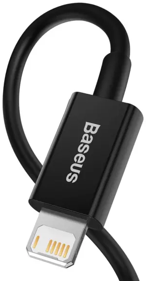 Cablu alimentare si date Baseus, Superior, Fast Charging, USB la Lightning 2.4A 1m