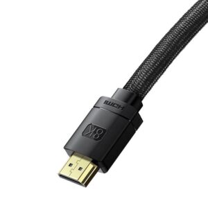 Cablu de date, Baseus, Cablu HDMI 2.1 8K 60Hz UHD 3D HDR Dinamic, 10 m
