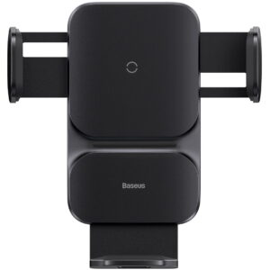 Incarcator cu inductie Qi si suport telefon auto Baseus