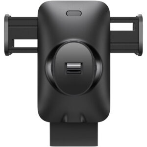 Incarcator cu inductie Qi si suport telefon auto Baseus