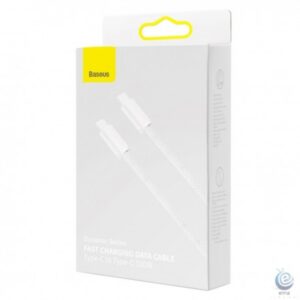 Cablu date si incarcare Baseus USB-C la USB-C 5A 100W Dynamic Series, 1m, alb