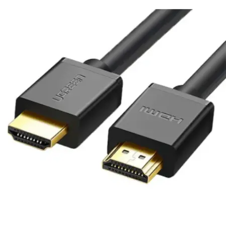 CABLU video Ugreen, "HD104" HDMI (T) la HDMI (T), rezolutie maxima 8K UHD (7680 x 4320) la 60 Hz, 2m, braided, negru 80403