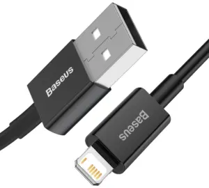 Cablu alimentare si date Baseus, Superior, Fast Charging, USB la Lightning 2.4A 1m