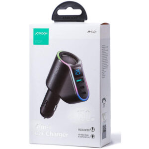 Incarcator auto Joyroom JR-CL21, 4 in 1, USB-A, 2 porturi USB-C