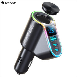 Incarcator auto Joyroom JR-CL21, 4 in 1, USB-A, 2 porturi USB-C