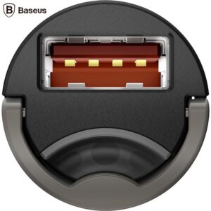 Incarcator auto, Baseus Tiny Star Mini, VCHX-A0G, 1 port USB, Quick Charge, 30W, Gri inchis