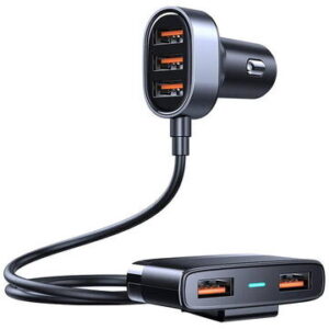 Incarcator auto Joyroom JR-CL03, 5 Porturi USB, Fast Charge 6.2A