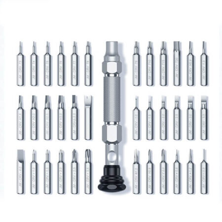 Set Surubelnita de Precizie Ugreen 80459, 36 Biti, Maner Ergonomic, Prelungitor, Capat Magnetic