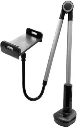 Suport telefon sau tableta, Joyroom Rotary Lazy JR-ZS263, cu prindere de birou/pat, reglabil, negru