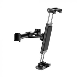Suport auto Baseus, intre 4.7-12.9 inch fixare Tetiera, Negru