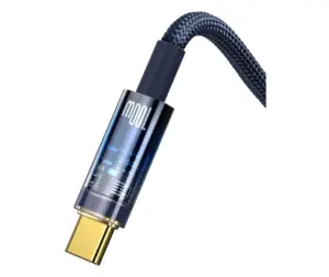 Cablu de date si incarcare USB la USB-C Baseus Explorer, 100W, Fast Charging, 1m