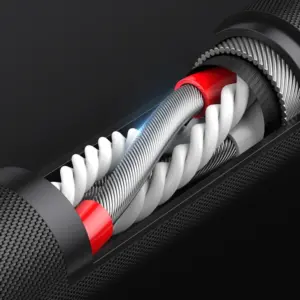 Cablu audio UGREEN AV198, 1x mama jack 3.5 mm la 2x tata RCA, 5m