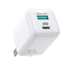 Incarcator de retea, Joyroom, L-QP303, Alb, 1xUSB, 1xUSB-C, 30W