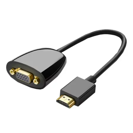 Adaptor HDMI la VGA, Ugreen, MM105, Fara audio, Negru