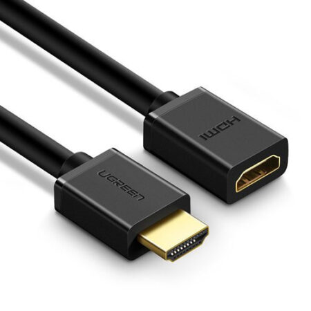 Cablu HDMI Tata - HDMI Mama, Ugreen, 4K, 2m, Negru