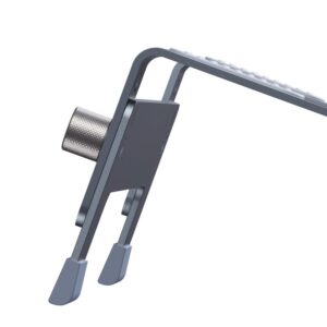 Suport pentru laptop, Baseus, Aluminiu, 230x230 mm, Gri