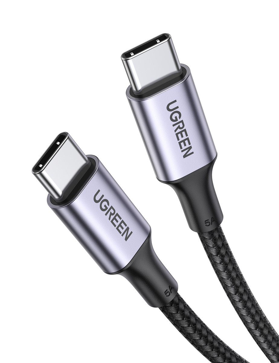 Cablu Ugreen 90120 US316, USB-C la USB-C, furnizare energie, 100 W