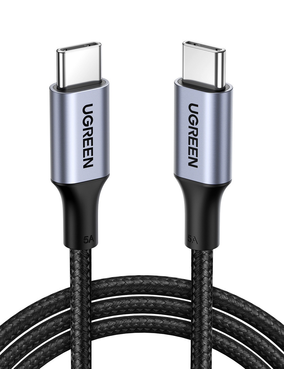 Cablu Ugreen 90120 US316, USB-C la USB-C, furnizare energie, 100 W