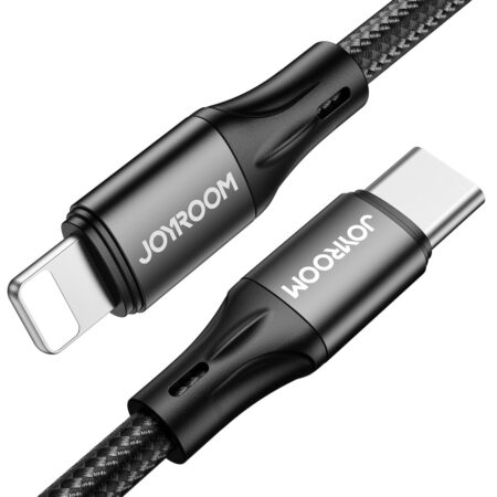Cablu de date/incarcare rapida Joyroom, USB tip C la tip Lightning, 20 W, 2 m