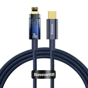 Cablu de date si incarcare, Baseus, Cablu USB-C la IP tip lightning,