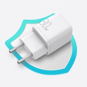 Incarcator de retea, Joyroom, L-QP303, Alb, 1xUSB, 1xUSB-C, 30W