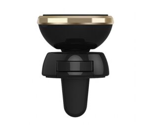 Suport magnetic pentru telefon, Baseus, Aluminiu/ABS, Auriu