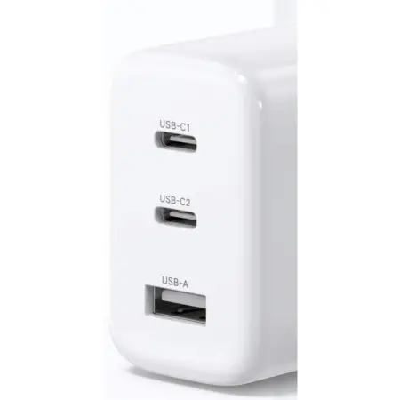 Incarcator, Ugreen, CD275, 2x USB-C, 1x USB, 65W, Alb