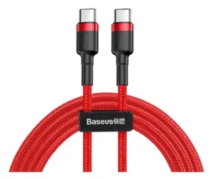 Cablu de date Baseus, CATKLF-H09, USB Type-C Pd, 2 m, Rosu