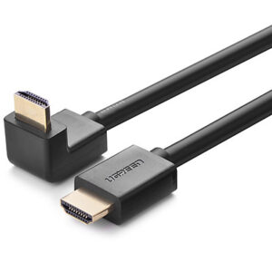 Cablu unghi Ugreen HDMI 4K UHD pentru televizor, monitor